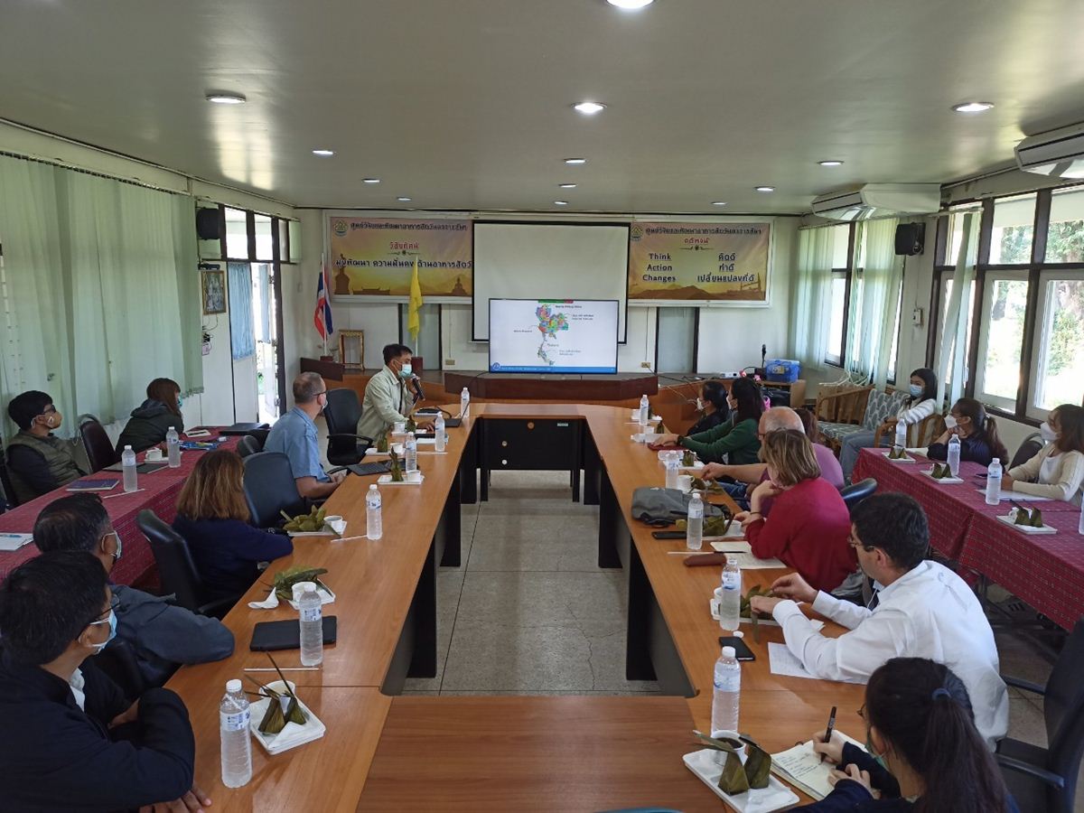 ศูนย์วิจัยและพัฒนาสุกร โดยคุณกมล ฉวีวรรณ เป็นวิทยากรบรรยายในหัวข้อ The Conservation of Indigenous Pigs of Thailand.