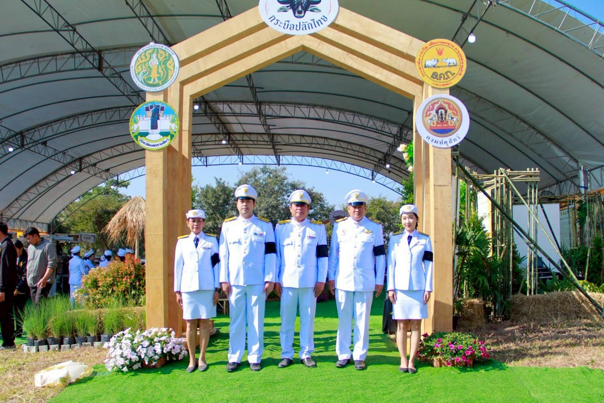 ศูนย์วิจัยและพัฒนาสุกร เข้าร่วมพิธีอัญเชิญถ้วยรางวัลพระราชทานพระบาทสมเด็จพระเจ้าอยู่หัว เข้าสู่เวทีประกวดกระบือในงานวันอนุรักษ์และพัฒนากระบือปลักไทย ประจำปี พ.ศ. 2569 ศูนย์วิจัยและพัฒนาสุกร เข้าร่วมพิธีอัญเชิญถ้วยรางวัลพระราชทานพระบาทสมเด็จพระเจ้าอยู่หัว เข้าสู่เวทีประกวดกระบือในงานวันอนุรักษ์และพัฒนากระบือปลักไทย ประจำปี พ.ศ. 2569